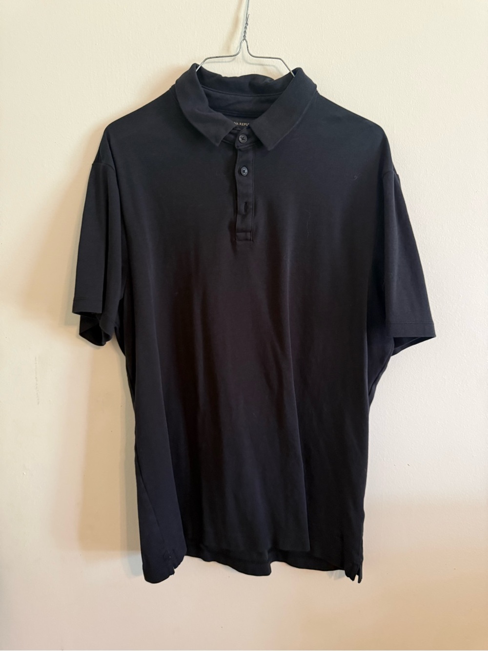 Banana Republic Black Polo Shirt for Men